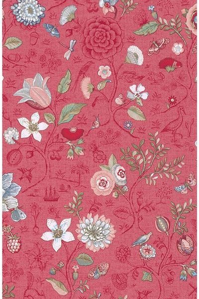 (image for) Pip Studio Spring To Life Tapete Rot/Rosa | Pip Studio Sale-3350