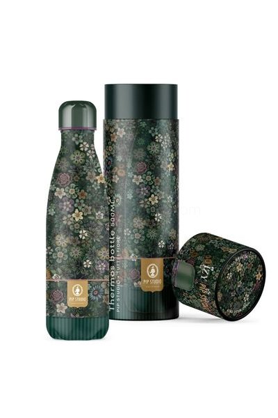 (image for) Pip Studio Tutti I Fiori Thermosflasche Grün 500ml | Pip Studio Sale-2646