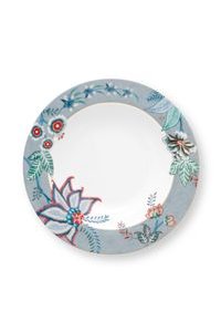 (image for) Pip Studio Flower Festival Suppenteller Hellblau 21.5 Cm | Pip Studio Sale-2854