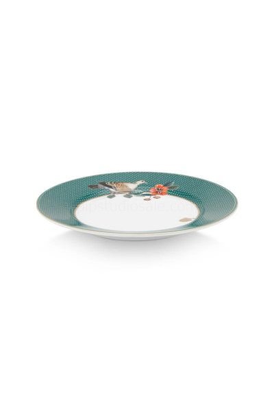 (image for) Pip Studio Winter Wonderland Gebäckteller Grün 17 Cm | Pip Studio Sale-2810