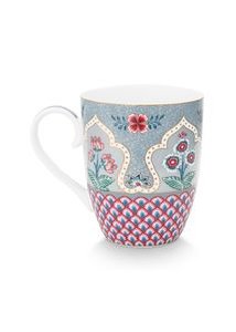 (image for) Pip Studio Flower Festival Tasse Gross Deco Hellblau | Pip Studio Sale-2836 - Click Image to Close