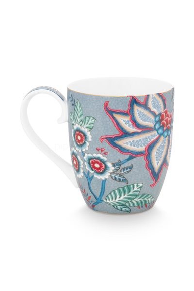 (image for) Pip Studio Flower Festival Tasse XL Hellblau | Pip Studio Sale-2856