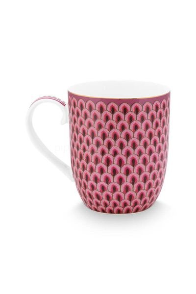 (image for) Pip Studio Flower Festival Tasse Klein Rot/Dunkelrosa | Pip Studio Sale-2801