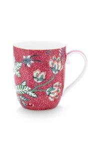 (image for) Pip Studio Flower Festival Tasse Klein Dunkelrosa | Pip Studio Sale-2795 - Click Image to Close