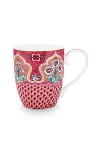 (image for) Pip Studio Flower Festival Tasse XL Deco Dunkelrosa | Pip Studio Sale-2825