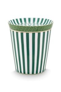 (image for) Pip Studio Royal Stripes Tasse &Amp; Teebeutelablage Grün | Pip Studio Sale-2658 - Click Image to Close