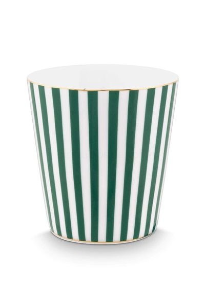 (image for) Pip Studio Royal Stripes Tasse &Amp; Teebeutelablage Grün | Pip Studio Sale-2658