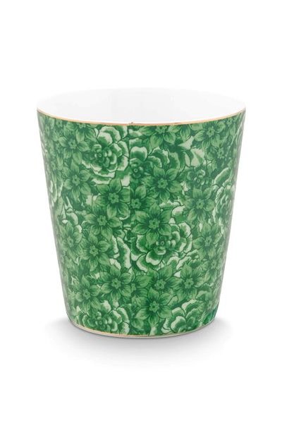 (image for) Pip Studio Royal Stripes Tasse Blumen &Amp; Teebeutelablage Grün | Pip Studio Sale-2657