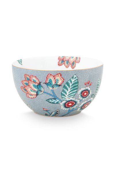 (image for) Pip Studio Flower Festival Schale Hellblau 12 Cm | Pip Studio Sale-2841