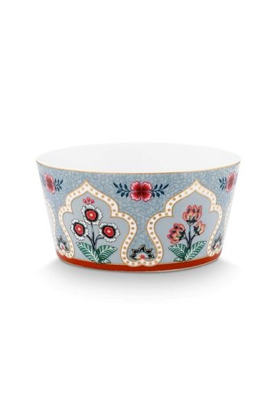 (image for) Pip Studio Oriental Flower Festival Set/4 Schalen Blau 12cm | Pip Studio Sale-2612