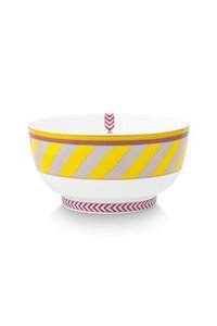 (image for) Pip Chique Pip Chique Stripes Schale Gelb 15.5cm | Pip Studio Sale-2354