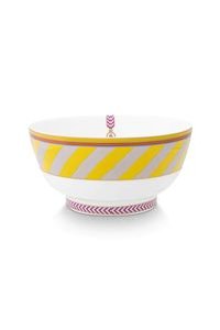 (image for) Pip Chique Pip Chique Stripes Schale Gelb 18cm | Pip Studio Sale-2371