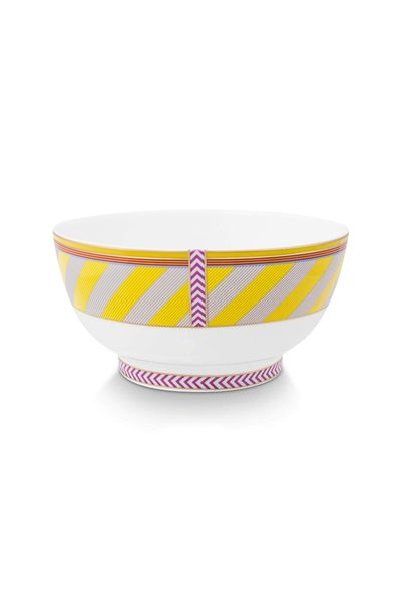 (image for) Pip Chique Pip Chique Stripes Schale Gelb 18cm | Pip Studio Sale-2371