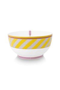 (image for) Pip Chique Pip Chique Stripes Schale Gelb 20.5cm | Pip Studio Sale-2372