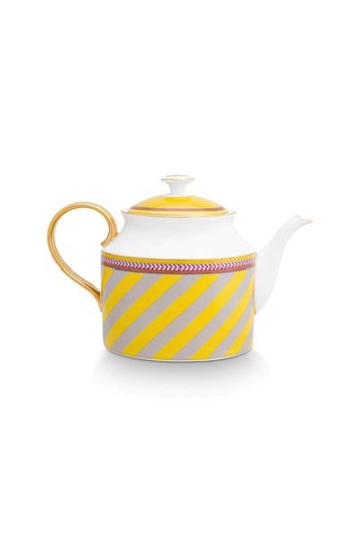 (image for) Pip Chique Pip Chique Stripes Teekanne Gross Gelb | Pip Studio Sale-2355