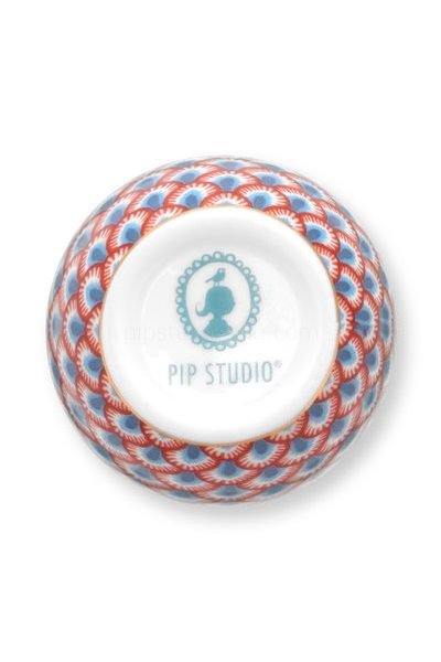 (image for) Pip Studio Flower Festival Eierbecher Rot-Hellblau | Pip Studio Sale-2852