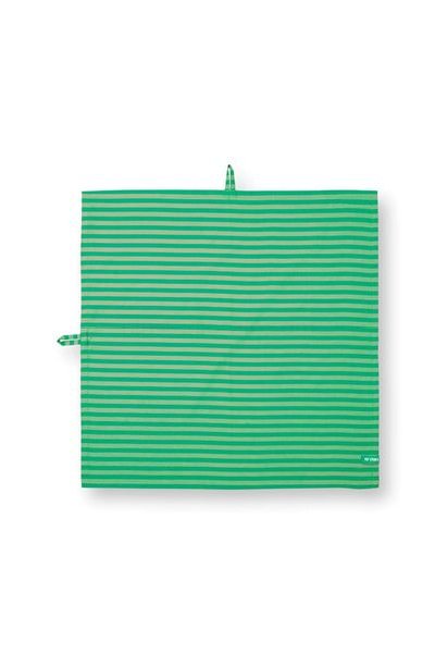 (image for) Pip Studio Stripes Set/2 Geschirrtüchern Grün | Pip Studio Sale-2332