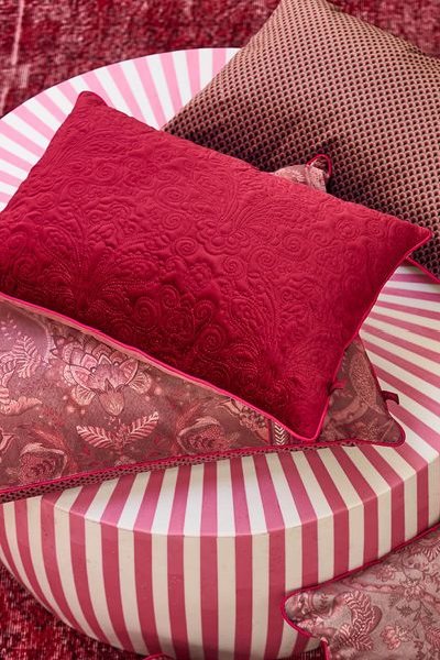 (image for) Pip Studio Zierkissen Quiltey Days Rosa | Pip Studio Sale-3073