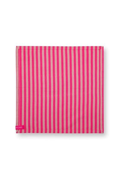 (image for) Pip Studio Stripes Set/4 Servietten Rosa | Pip Studio Sale-2339