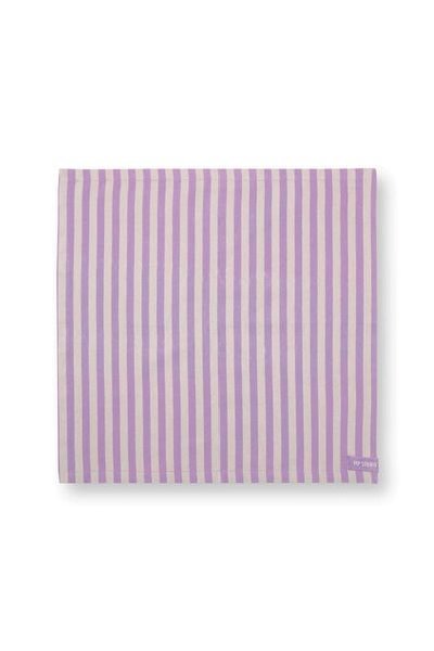 (image for) Pip Studio Stripes Set/4 Servietten Lila | Pip Studio Sale-2330