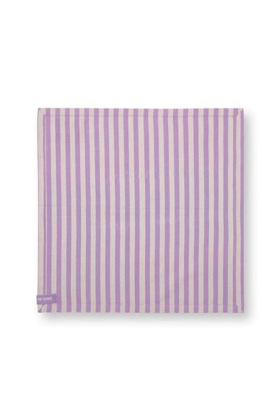 (image for) Pip Studio Stripes Set/4 Servietten Lila | Pip Studio Sale-2330