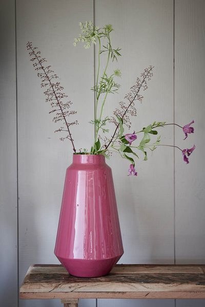 (image for) Pip Studio Metall Vase Rosa 36 Cm | Pip Studio Sale-3258