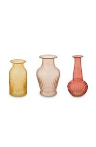 (image for) Pip Studio Set/3 Vasen Glas Rosa S | Pip Studio Sale-3278 - Click Image to Close