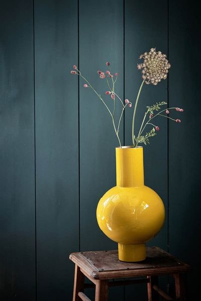 (image for) Pip Studio Metall Vase Gelb 40cm | Pip Studio Sale-3246