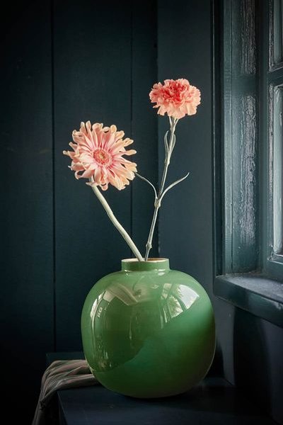 (image for) Pip Studio Metall Vase Grün 23cm | Pip Studio Sale-3250