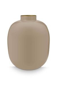 (image for) Pip Studio Metall Vase Khaki 32cm | Pip Studio Sale-3243