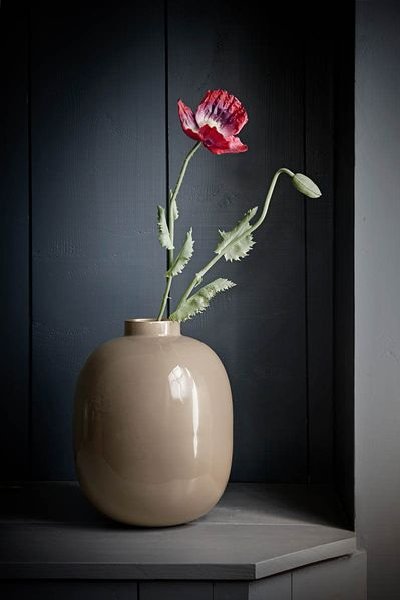 (image for) Pip Studio Metall Vase Khaki 32cm | Pip Studio Sale-3243