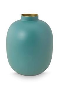 (image for) Pip Studio Metall Vase Matte Hellblau 32cm | Pip Studio Sale-2425 - Click Image to Close