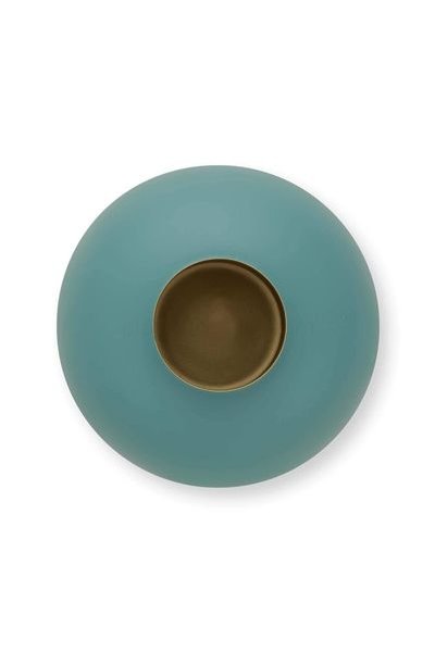 (image for) Pip Studio Metall Vase Matte Hellblau 32cm | Pip Studio Sale-2425