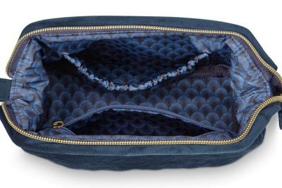 (image for) Pip Studio Kosmetiktasche Klein Samt Quiltey Days Blau | Pip Studio Sale-3136