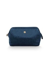 (image for) Pip Studio Kosmetiktasche Extra Gross Samt Quiltey Days Blau | Pip Studio Sale-3129