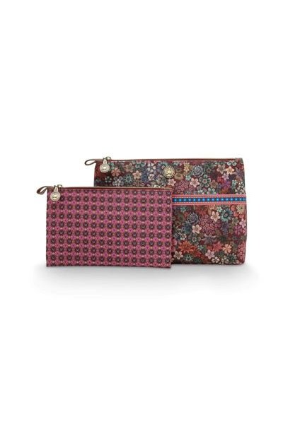 (image for) Pip Studio Kosmetiktasche Combi Gross Tutti I Fiori Rosa | Pip Studio Sale-3127