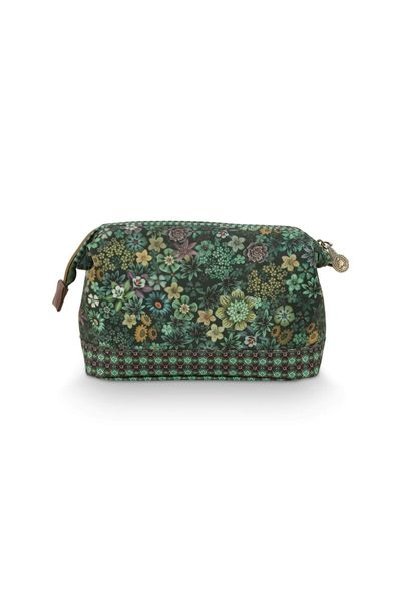 (image for) Pip Studio Kosmetiktasche Medium Tutti I Fiori Grün | Pip Studio Sale-3128