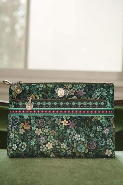 (image for) Pip Studio Kosmetiktasche Combi Gross Tutti I Fiori Grün | Pip Studio Sale-3134