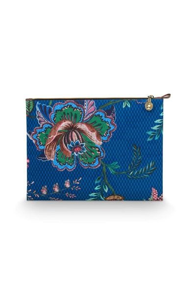 (image for) Pip Studio Flaches Necessaire Gross Cece Fiore Blau | Pip Studio Sale-2593