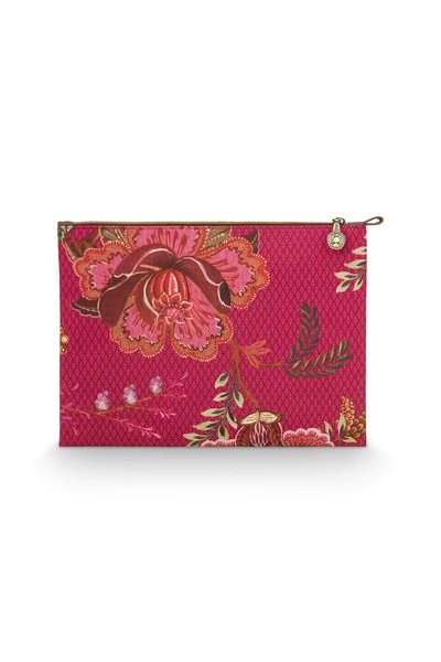 (image for) Pip Studio Flaches Necessaire Gross Cece Fiore Rosa | Pip Studio Sale-2571