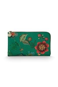 (image for) Pip Studio Flaches Necessaire Reißverschluss Cece Fiore Grün | Pip Studio Sale-2550