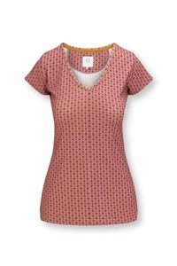 (image for) Pip Studio Top Kurze Ärmel Tegola Rosa | Pip Studio Sale-3410