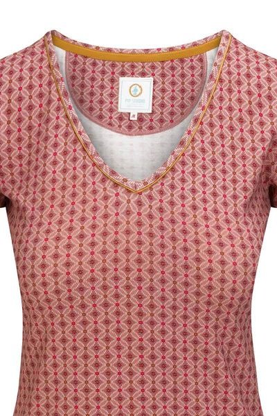 (image for) Pip Studio Top Kurze Ärmel Tegola Rosa | Pip Studio Sale-3410