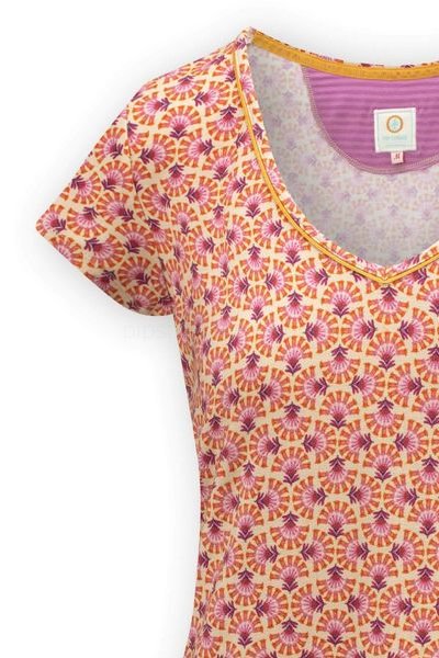 (image for) Pip Studio Top Kurze Ärmeln Verano Lila | Pip Studio Sale-2493