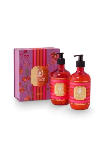 (image for) Pip Studio Geschenkset Handseife &Amp; Handlotion Jasminteeblätter 475ml | Pip Studio Sale-3133