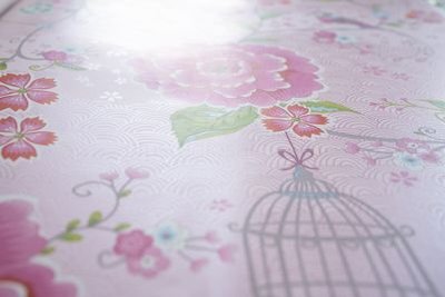 (image for) Pip Studio Birds In Paradise Tapete Rosa | Pip Studio Sale-3371