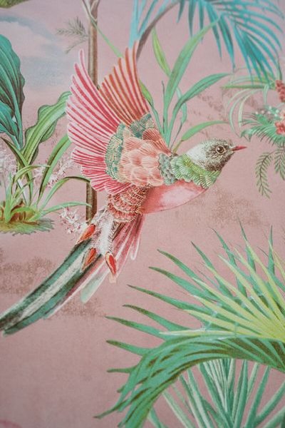 (image for) Pip Studio Palm Scene Tapete Rosa | Pip Studio Sale-3296