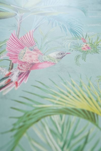 (image for) Pip Studio Palm Scene Tapete Blau | Pip Studio Sale-3307