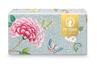 (image for) Blushing Birds Set/2 Cappuccino Tassen &Amp; Untertassen Blau | Pip Studio Sale-2952