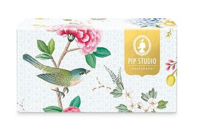 (image for) Pip Studio Blushing Birds Set/2 Cappuccino Tassen &Amp; Untertassen Weiß | Pip Studio Sale-2961